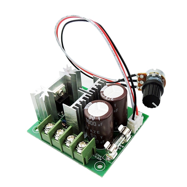 för DC-motorhastighetsregulator High Power Drive Module PWM Styrström Spänning Hastighetsregulator för DC 12V-40V Max 10A