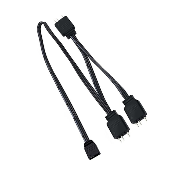 ARGB 1 hun til 3 han 3-pin ARGB splitterkabel til PC-computerchassis
