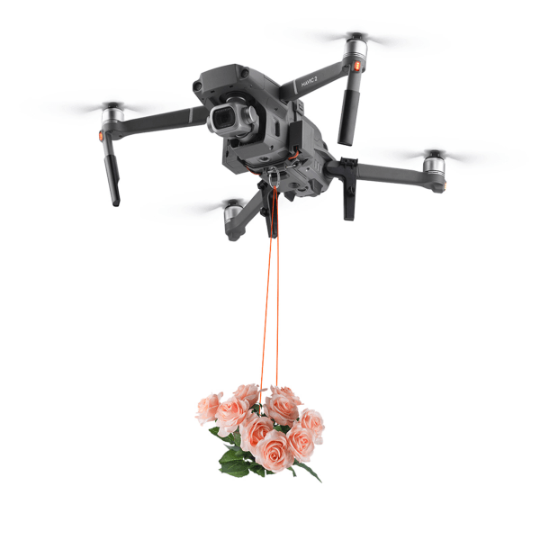 för Mavic 2 Pro/Zoom Drone Airdrop System Bröllopsförslag Transportanordning med landningsställ