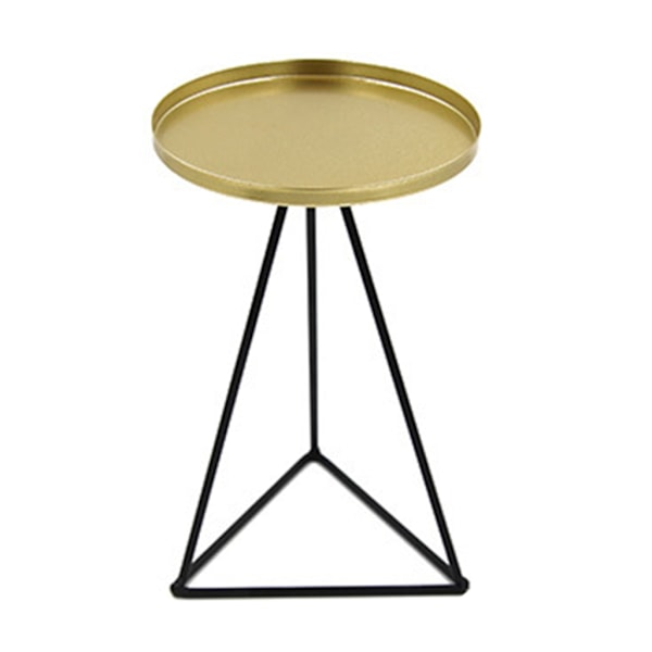 Triangulär Ljusstake med Avtagbart Stödhållare Ljusstaksdekor för Värmeljus Aromaterapi Meditation Ornament
