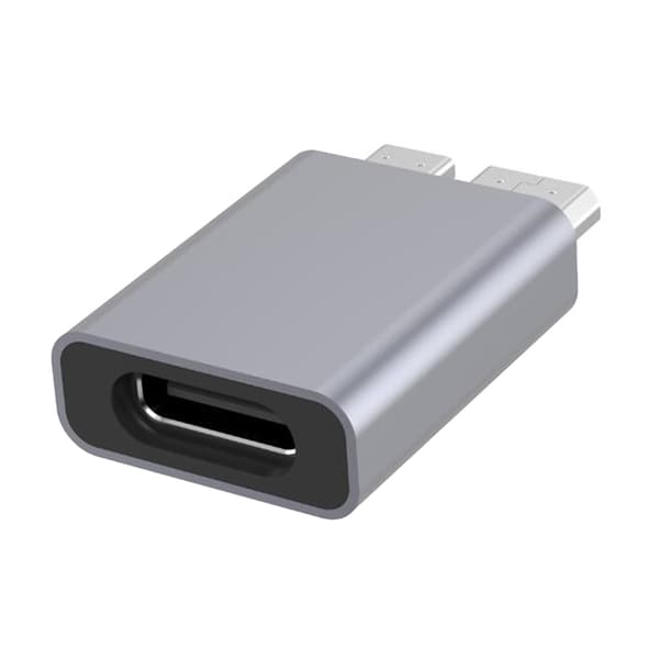USB C till Micro B USB3.0 Adapter Typ C Hona till Micro B Hane Snabbladdning USB