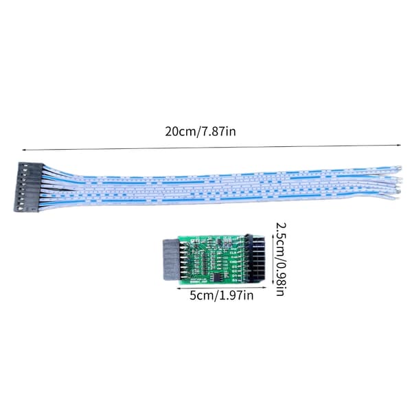 XGecu EMMC-ISP VER1.00 Adapter För T48 Programmer Tillsats Strömlinjeformad