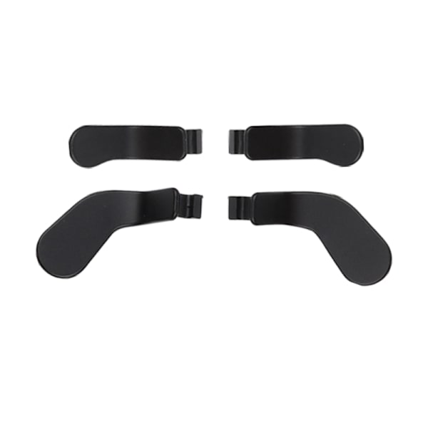 Ersättande ryggpaddlar set Metallutlösare Lås Speltillbehör Enkel installation för XboxOne Elite2 Controller Series Black