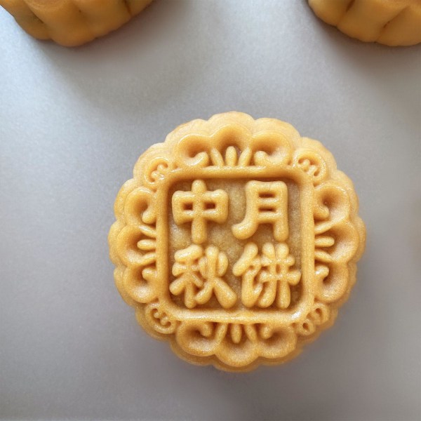 Plast Mooncake Formar Bakning Tillbehör Handpressning för midhöstfestivalen