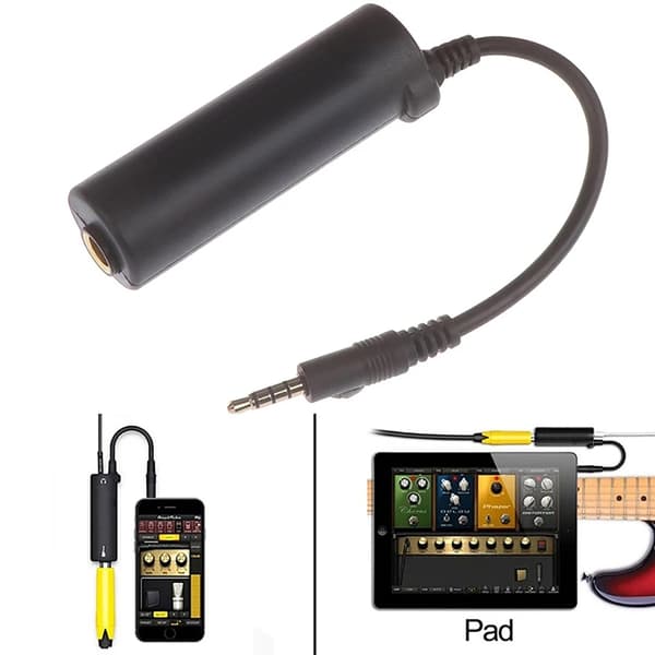 iRig bærbar gitar lydgrensesnitt lydadapter for , og