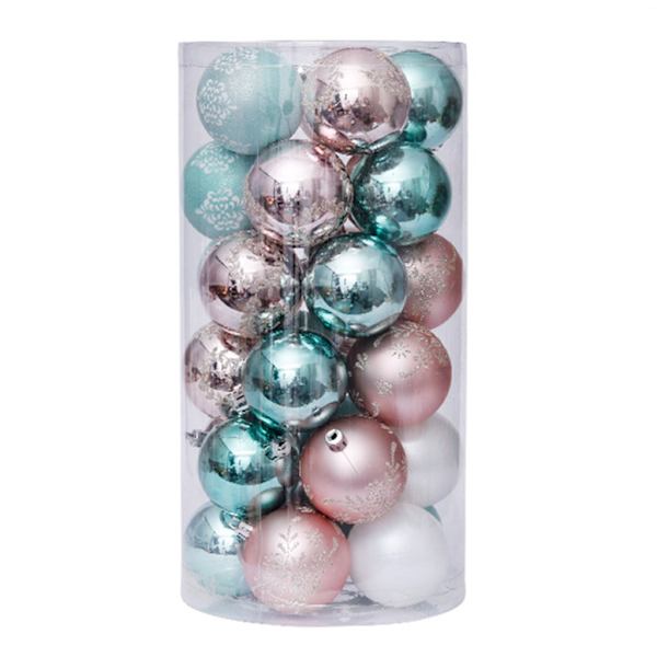 1 Set 6cm/30 st Julgranskulor Ornament Fest Bröllop Julgran Hängande Dekor