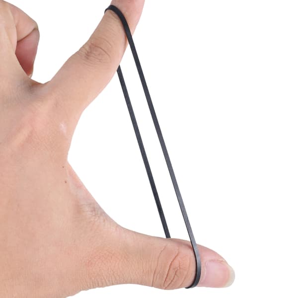 1mm/2mm/3mm Kassettebåndmaskinebælte Brede gummibælter til optager