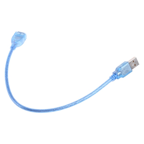 USB 2.0 hane till hona USB kabel Förlängningssladd Kabel Super Speed Data Sync-kabel för Macbook PC Laptop Tangentbord 23cm