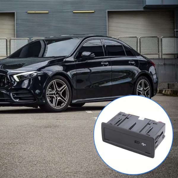 Snabbladdande USB 3.0-plats för W177 C118 A180 A200 CLA200 EQA250 EQA250+ GLA200