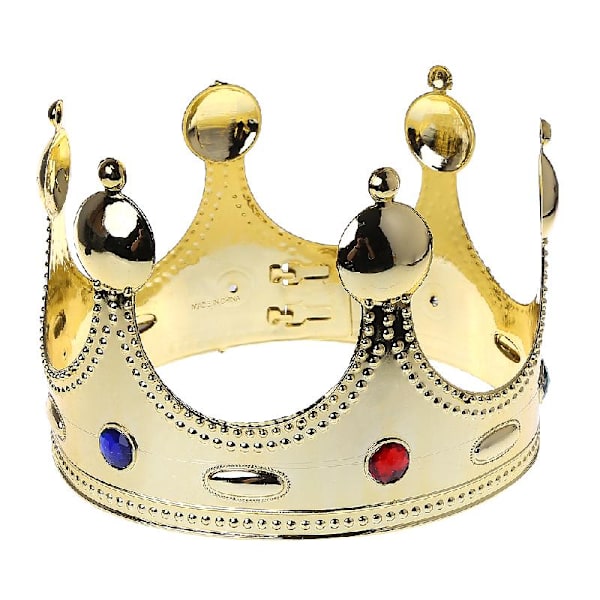 Iögonfallande partykronhattar Födelsedag Headwear-leksaker för barn DIY-pyssel Söt designkronor Flerfärgad cosplayfest null - 1
