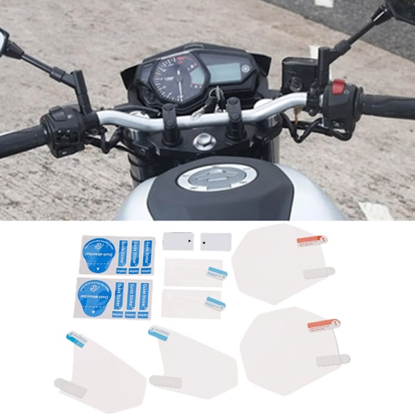 Kompatibel för MT 03 MT03 YZF R3 YZF-R3 MT-03 YZFR3 Motorcykel Cluster Scratch for Protection Film Screen Protecto