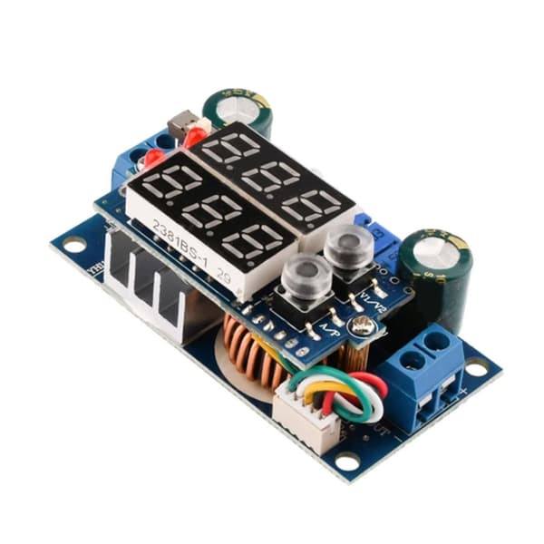 5A Solarladdningsregulator MPPT Dubbel Display Justerbar Modul Säker