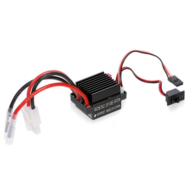 RC-auto Harjamoottori ESC Vedenpitävä Elektroninen Nopeudensäädin 320A 6-12V/2A Kauko-ohjattavan Ajoneuvon Osa Auto Veneet Tarvikkeet