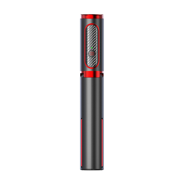 Allt-i-ett Anti-Shake Selfiestick för Smartphone Vlog Live Videoinspelning Selfie med 360° Fjärrkontrollrotation