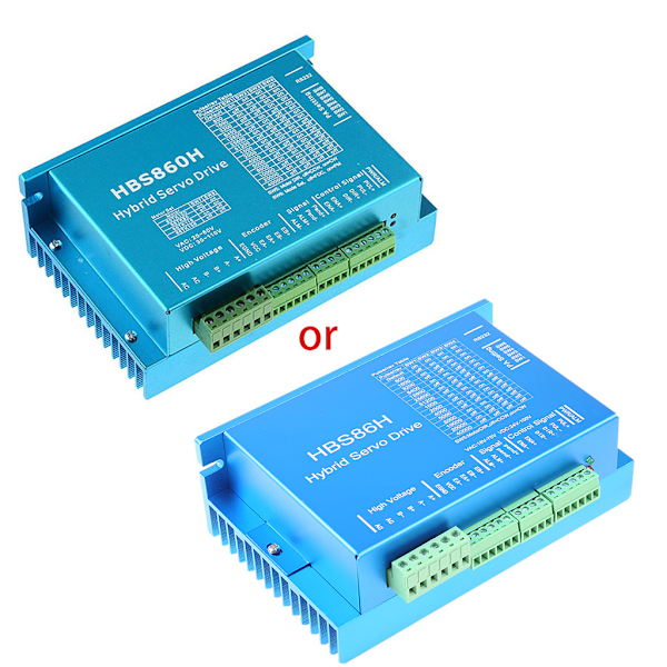 Suljetun silmukan servomoottoriohjain HBS860H Hybrid Step Servo Drive RS232-portilla