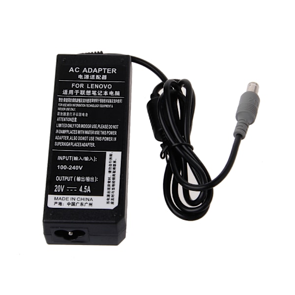 Original 20V 4.5A 90W Power AC Adapter AU sladdladdare För IBM för Lenovo ThinkPad Laptop