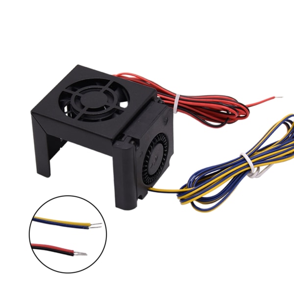 3D-skrivardel Kylfläktskydd Kit 12V 24V för CR10 Ender-3 Extruder Fläktskydd - Skydd Fast Kylfläktskydd