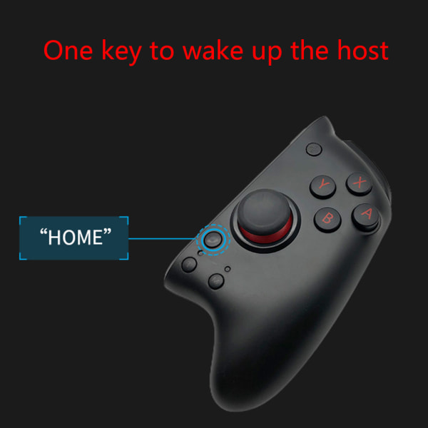 Trådlös spelkontroll Gamepad L R Handtag Grip Väckning med en knapp Passar för switch