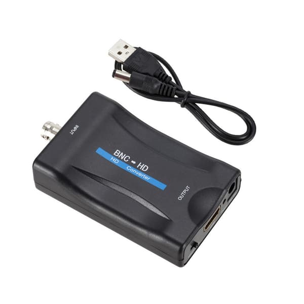 Koaksial BNC til Multimedia Interface Adapter Converter For Analog Video Input