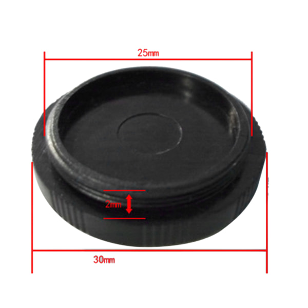 5 st Plast CCD cap C-monterad cover för CCTV filmövervakning kamera lins tillbehör