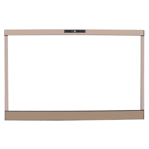 Bärbar datorskärm fram för Shell LCD B Bezel Cover för Lenovo ThinkPad T460 T460S Display Ram del T460 style