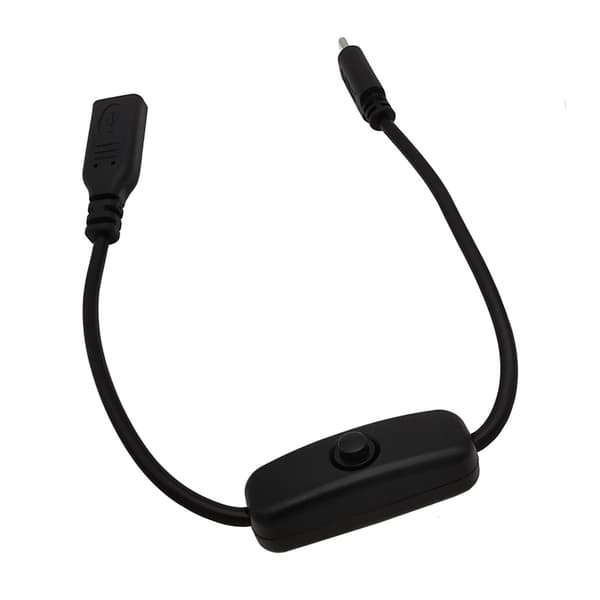 Type C Opladningsforlængerledning USB C til C Strømkabel Biltilbehør 30cm