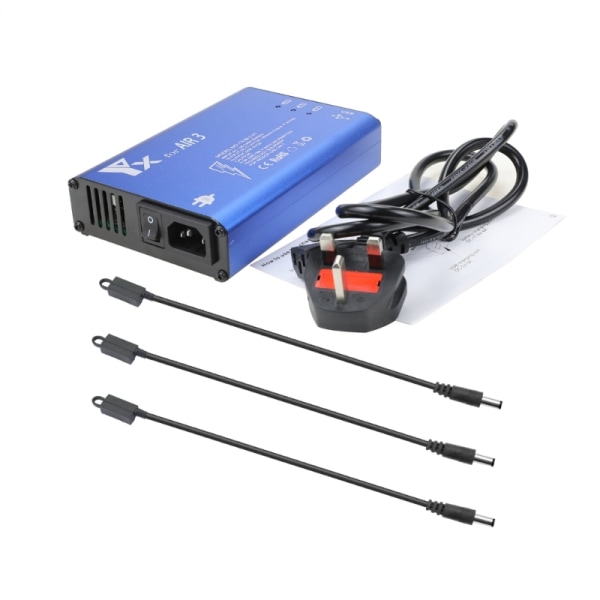Multi Batterioplader Intelligent Hurtig Opladningshub AC100-240V til Air 3 Droner Flybatteri Oplader Tilbehør