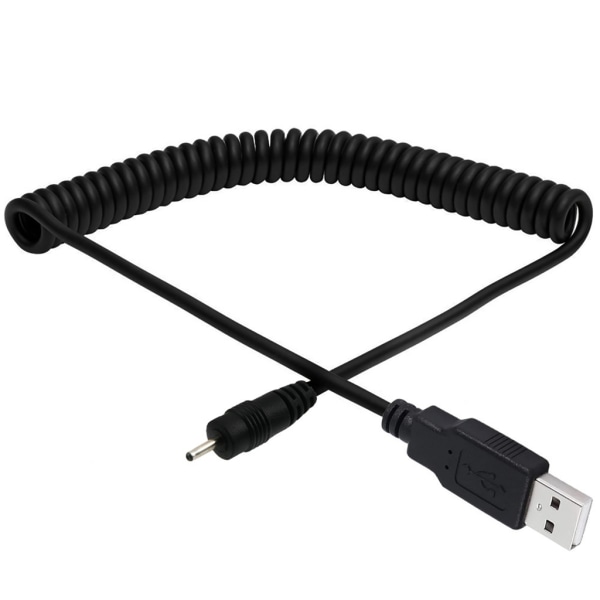 USB till DC2.0x0.6mm laddningskabel för gamla modeller och trådlösa Bluetooth-kompatibla hörlurar Laddare