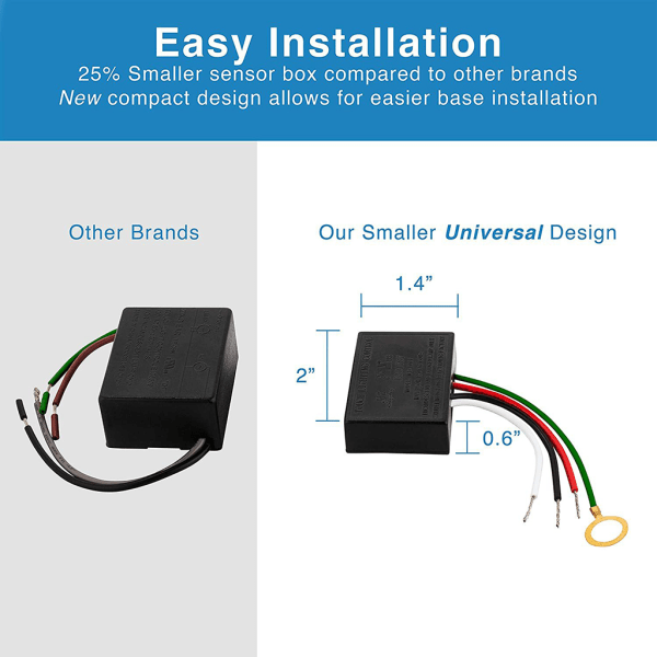 3-vägs för Touch Sensor Dimmer, för Touch Control Lamp Repair Kit Kontrollmodul, Ersättningssensor, för Touch Switch, 2