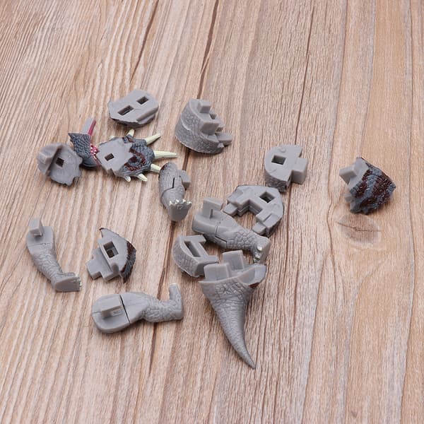 Fargerike Dinosaur Egg Klekking Voksende Dinosaur Pynt Tilsett Vann Voks Morsomt