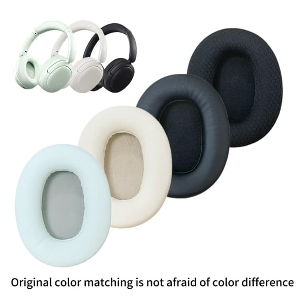 1 par erstatningsøreputer for W800BT aktiv støydempende headset Moisturize