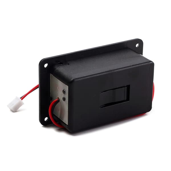 1PC 9V Batterihållare för Case Box Cover för Gitarr Bas Active Pickup Connector