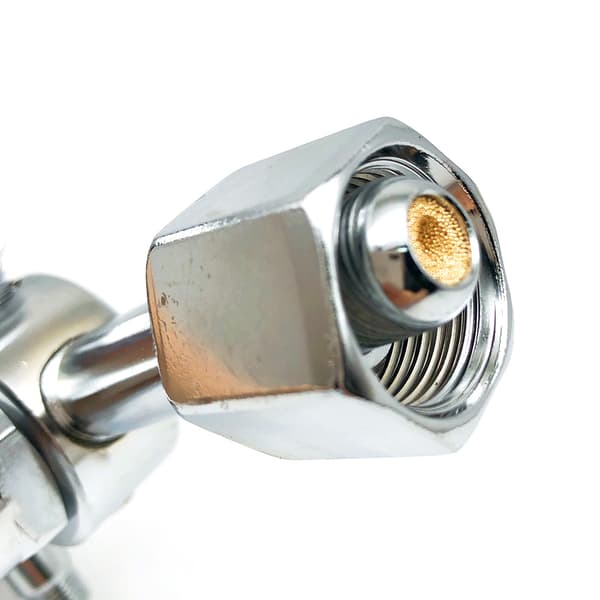 Ilt trykgasregulator Inhalator O2 Trykreduktion Iltmåler Flow