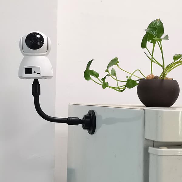 Magnetisk Säkerhetskamerahållare Ingen Borrinstallation Flexibel Justerbar Slang