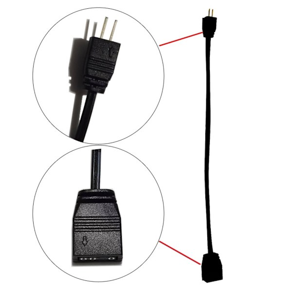 5V 3PIN ARGB Controller Power för moderkort 5V ARGB Light Strips Lighting Boards RGB Sync Controller A