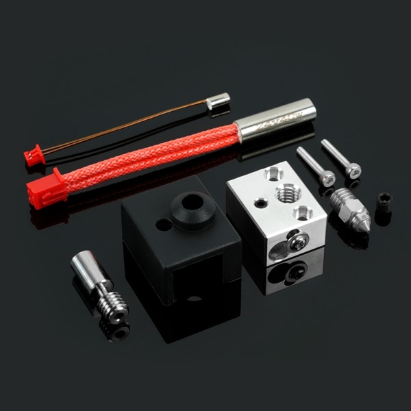 3D-skrivare Bimetall Heat Break Throat Hotend Kit 24V 40W Extruder J-head 1,75 mm Aluminiumlegering Heatblock För Ender3 S1 Bimetal kit