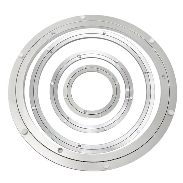 Kraftig svängplatta Lazy Susan rund skivspelare Vridbas Roterande lagerplatta Vrid enkelt (5,5"/8"/9"/12") 5 inch