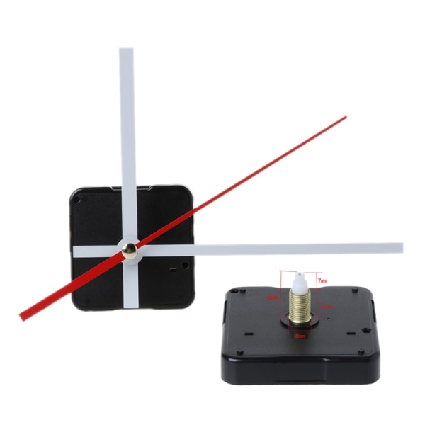 DIY Quartz Clock Movement Silent Kit Set Batteridriven mekanism för inomhus utomhus för tidsklockor användning null - 64