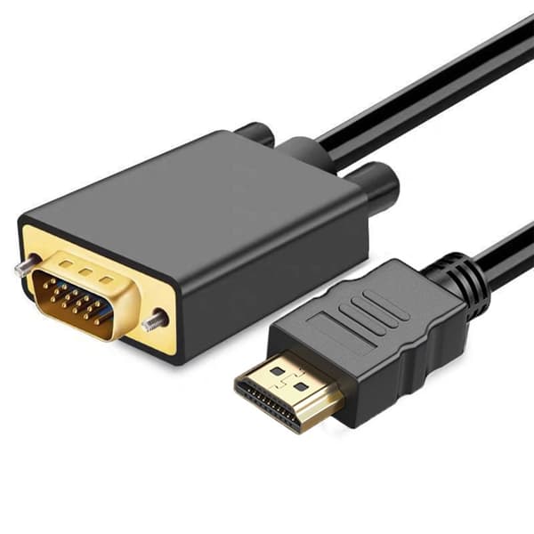 Hann til hann 15-pinners til VGA-kabel høyhastighetskabeladapterledning