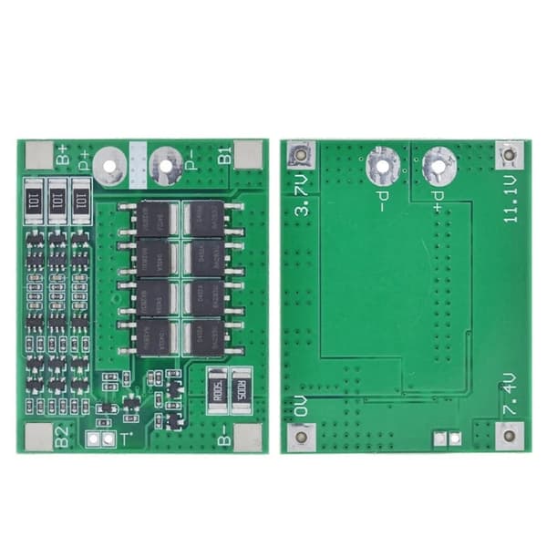 Lithium Batteri 18650 Oplader PCB 3S 25A Til Boremaskine Motor 12V Balance Modul