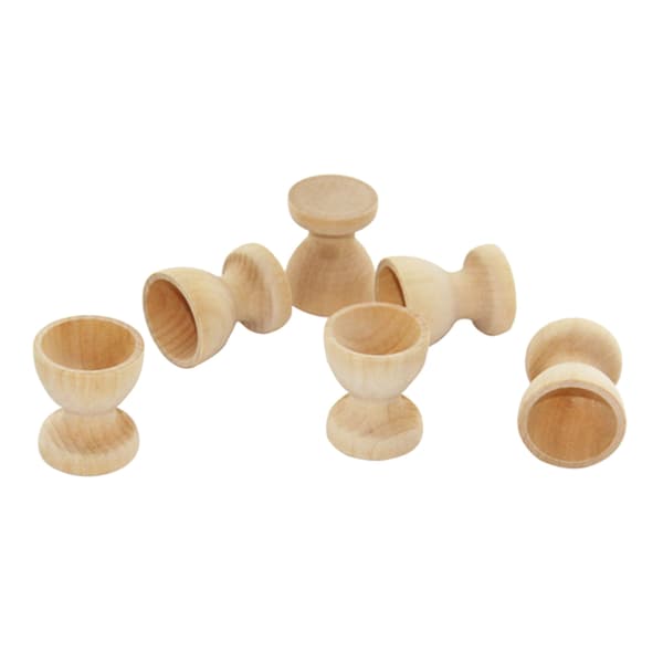 5 st/set Påskägg Koppar Ställ Bordsskiva Display Koppar Montessori Material