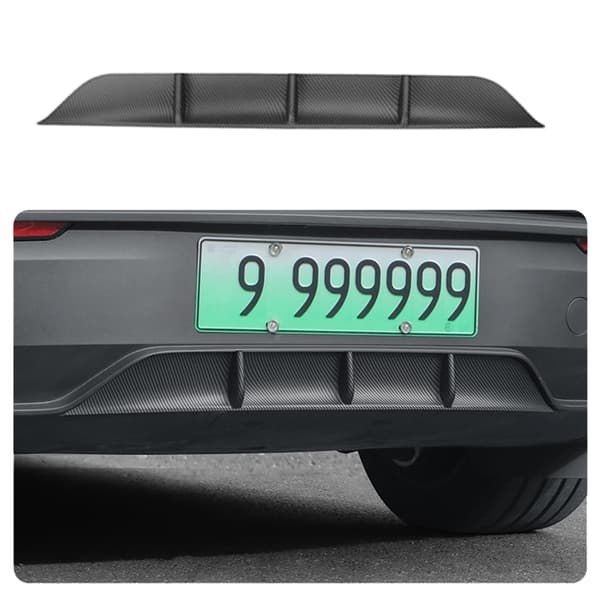 Auto Modifikasjonstilbehør for Y Juniper 2025 Bakre Støtfanger Spoiler Lip Bright carbon