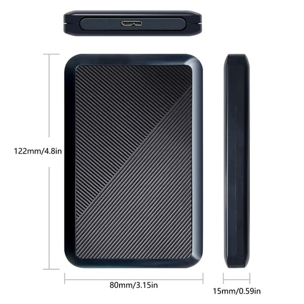 2,5 tuuman SATA USB3.0 -kotelo USB3.0 5Gbps SSD-kotelo