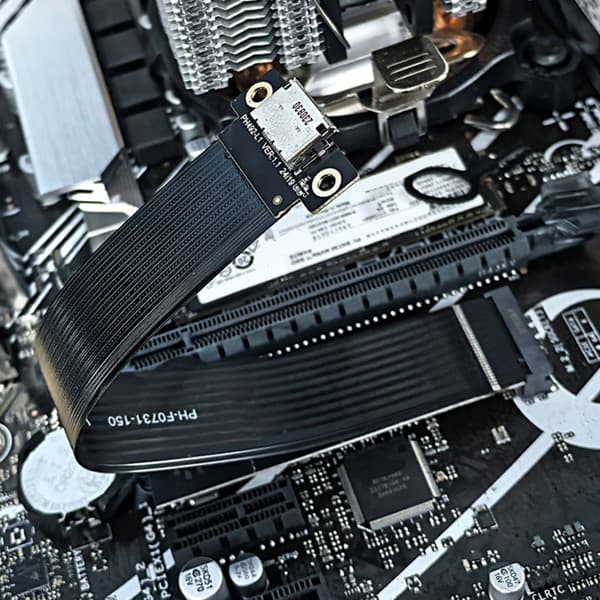 M.2 NVMe til Oculink SFF-8611 SFF-8612 hun socket forlængerkabel