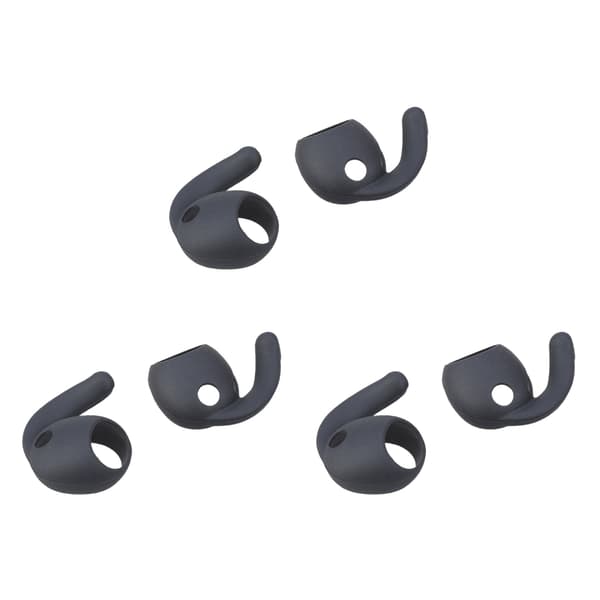 Silikon Ørepropp Etui Øreproppbeskyttelse Øretipp For Buds 3 Brukere Black