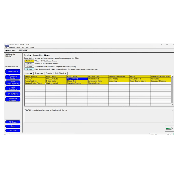 Mini VCITIS OBD2 J2534 uusimmalla Techstreams V1800.008 -versiolla