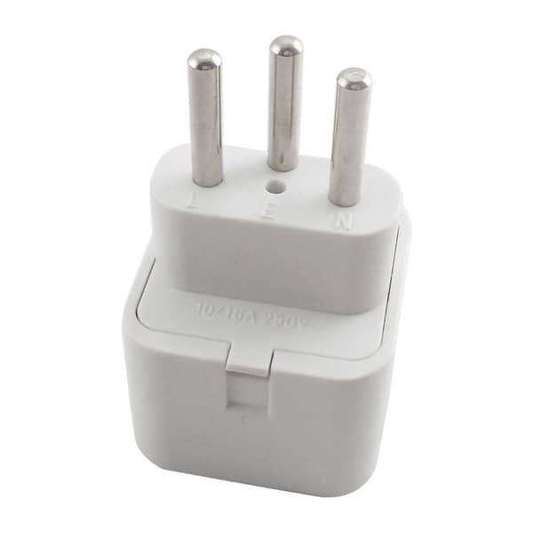 Universal 3-pinners reiseadapterplugg til Sveits