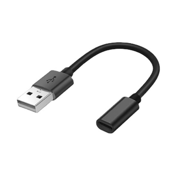 USB2.0 till typ C honförlängningskabel USB C-laddarkabel Ansluter USB -enheter 480 Mbps dataöverföringsledning Black