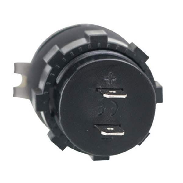 12V-24V USB billaddareuttag med dammtät cap Vattentät QC3.0 Snabbladdningsport Snabbladdning med På/Av-brytare Blue
