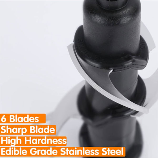 Blender 6 blad Ersättningsdelar för blender för 72 oz BL660C BL740 BL642 BL500C Ersättande 1100 kanna